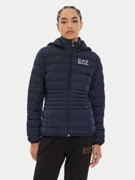 EA7 Emporio Armani Kurtka przejściowa 8NTB23 TNF8Z 1562 Granatowy Regular Fit. Niebieskie kurtki damskie EA7 Emporio Armani, xs, bez wzorów, z syntetyku, bez kaptura. Za 379.99 zł.
