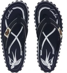 Japonki męskie Gumbies Gumbies Islander Canvas Flip-Flops Tattoo r. 44. Brązowe klapki męskie Gumbies. Za 129.99 zł.