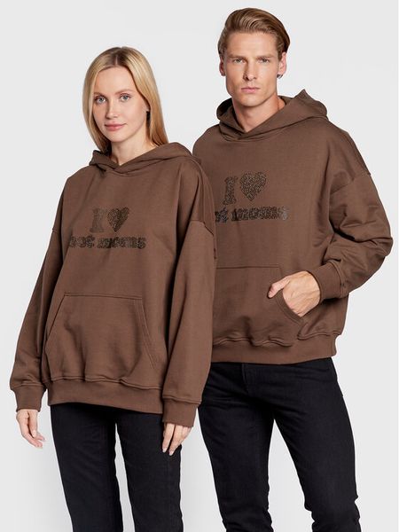 2005 Bluza Unisex Hot Moms Brązowy Relaxed Fit. Brązowe bluzy męskie 2005, m, bez wzorów, z bawełny, bez kaptura. Za 339.99 zł.