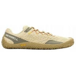 Buty sportowe dla mężczyzn Merrel Vapor Glove 6. Brązowe buty sportowe męskie Merrell, bez zapięcia, do biegania. Za 562.05 zł.