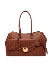 LOVE MOSCHINO Torebka JC4274PP0PKS0208 Brązowy. Brązowe torebki do ręki damskie Love Moschino, bez wzorów, ze skóry, bez dodatków. Za 1,009.00 zł.