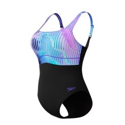 Strój kąpielowy jednoczęściowy damski na basen Speedo Eclipse. Czarne kostiumy jednoczęściowe damskie Speedo, l, bez wzorów, sportowe, do pływania. Za 249.99 zł.