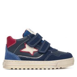 Sneakersy Naturino. Niebieskie trampki i tenisówki chłopięce Naturino, bez wzorów, bez zapięcia. Za 399.99 zł.