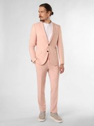 HUGO garnitur - Arti/Hesten232X Mężczyźni Super Slim Fit Sztuczne włókno różowy, 102. Czerwone garnitury męskie Hugo, bez wzorów, z włókna. Za 1,199.95 zł.