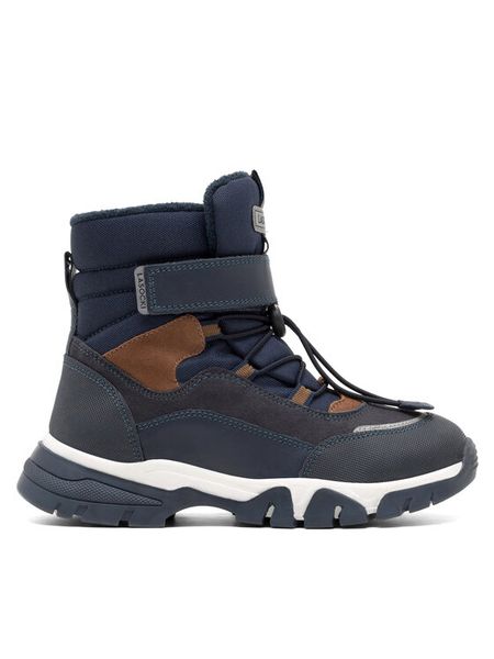 Lasocki Young Trapery TOM CI12-8387-04 Granatowy. Niebieskie buty zimowe chłopięce Lasocki Young, bez wzorów, ze skóry, bez zapięcia. Za 199.99 zł.