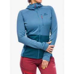 Bluza damska Mountain Equipment Durian Hooded Jacket. Zielone bluzy sportowe damskie MOUNTAIN EQUIPMENT, s, bez wzorów, bez kaptura, narciarskie. Za 391.99 zł.