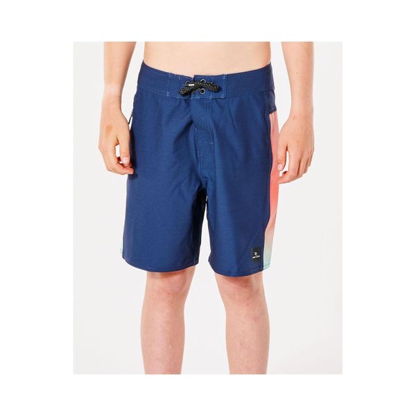 Spodenki surfingowe chłopięce Rip Curl Mirage Mf-Boy Granatowy. Niebieskie szorty dla chłopców Rip Curl, bez wzorów, z tkaniny. Za 125.00 zł.