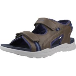Sandały GEOX J VANIETT BOY Brązowy. Brązowe sandały męskie Geox, z syntetyku, bez zapięcia. Za 213.99 zł.
