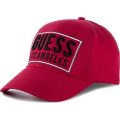 Czapka z daszkiem GUESS - M93Z24 WBN60 TLRD/N. Czerwone czapki i kapelusze męskie Guess, z aplikacjami, z bawełny. Za 119.00 zł.