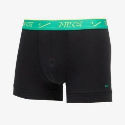Bokserki Nike Trunk 3-pak KE1284 U9M Czarny. Czarne bokserki męskie Nike, m, bez wzorów. Za 177.62 zł.