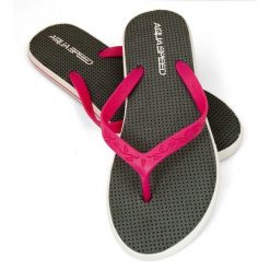 Japonki basenowe damskie Aqua Speed Loma. Szare klapki damskie Aqua-Speed, bez wzorów, sportowe, bez obcasa. Za 47.99 zł.