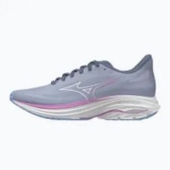 Buty do biegania Mizuno Wave Ultima 17 Eventide/White/First Bloom. Białe obuwie sportowe damskie Mizuno, bez wzorów, do biegania, mizuno wave. Za 514.00 zł.