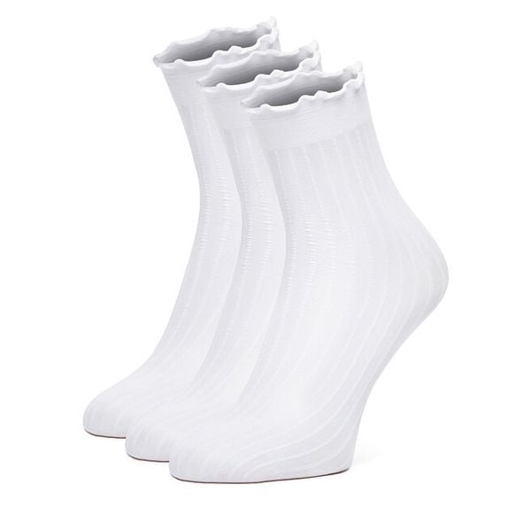 Skarpety długie Nine West. Białe skarpety damskie Nine West, bez wzorów. Za 44.99 zł.