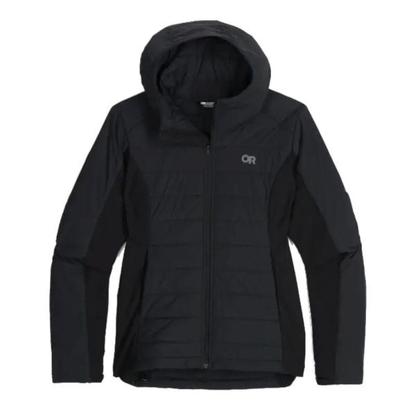 Damska kurtka puchowa Outdoor Research Shadow II. Czarne kurtki damskie OUTDOOR RESEARCH, na zimę, s, bez wzorów, z poliesteru, z kapturem. Za 933.50 zł.