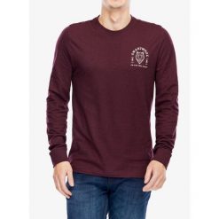 Bluza bez kaptura męska Smartwool Bear Stare Graphic Long Sleeve Tee. Fioletowe bluzki z długim rękawem męskie Smartwool, m, bez wzorów, bez kaptura. Za 261.99 zł.