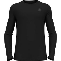 Bluza termoaktywna męska Odlo Merino 260 BL Top Crew Neck LS. Czarne bielizna termoaktywna męska Odlo, m, bez wzorów, bez kaptura. Za 361.99 zł.