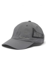 Columbia Czapka z daszkiem Tech Shade™ II Hat 2121071 Szary. Szare rękawiczki męskie Columbia, bez wzorów, z nylonu. Za 89.99 zł.