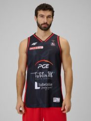 4F Koszulka meczowa replika wyjazdowa z sezonu 2025/26 męska 4F x Start Lublin - czarna XL. Czarne koszulki sportowe męskie 4f, m, bez wzorów, z materiału, bez kołnierzyka. Za 219.99 zł.