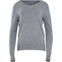 Szary Sweter Just A Drop. Szare swetry damskie Born2be, z dzianiny, z dekoltem w serek. Za 59.99 zł.