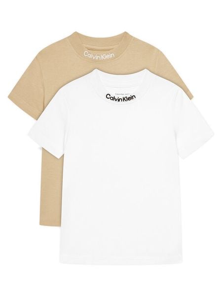 Calvin Klein Jeans Komplet t-shirtów Embro Logo IB0IB02529 D Kolorowy Regular Fit. T-shirty dla chłopców Calvin Klein Jeans, bez wzorów, z bawełny, bez ramiączek. Za 109.99 zł.