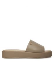 Lasocki Klapki ASTI ARC-3032-13 Beżowy. Brązowe klapki damskie Lasocki, bez wzorów, ze skóry, bez obcasa. Za 159.99 zł.