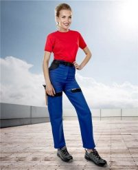 Ardon COOL TREND Ardon - klasyczne damskie spodnie robocze do pasa 100% bawełna o sportowym kroju - Szaro-pomarańczowy H9101 56. Brązowe spodnie materiałowe damskie Ardon, bez wzorów, z bawełny. Za 77.04 zł.