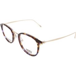 Oprawki "LS145" w kolorze fioletowo-złotym ze wzorem. Żółte okulary przeciwsłoneczne męskie Calvin Klein. W wyprzedaży za 169.95 zł.