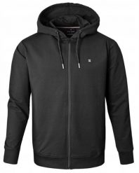 Wygodna Bluza Bawełniana - Pako Jeans - Czarna z Kapturem. Czarne bluzy męskie Pako Jeans, l, bez wzorów, z bawełny, z kapturem. Za 189.00 zł.