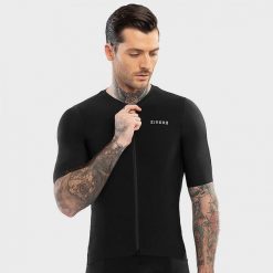 Męska ultralekka koszulka rowerowa Kolarstwo Siroko SRX HighTech. Czarne buty sportowe męskie SIROKO, z nylonu, bez zapięcia, rowerowe. Za 466.00 zł.