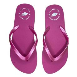 Japonki damskie 4F 4FWSS24FFLIF165. Brązowe klapki damskie 4f, bez wzorów, z gumy, eleganckie, bez obcasa. Za 44.99 zł.