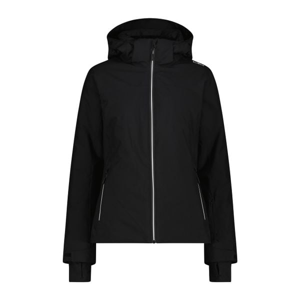 Damska bluza z kapturem na zamek CMP. Czarne bluzy damskie CMP, na zimę, xs, bez wzorów, z lycry, z kapturem. Za 411.10 zł.