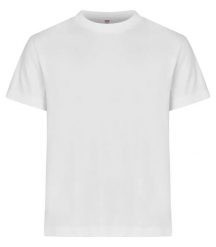 Clique Over-T Oversize T-shirt z bawełny ring-spun. Białe t-shirty męskie CLIQUE, m, bez wzorów, z bawełny, bez kołnierzyka. Za 107.46 zł.