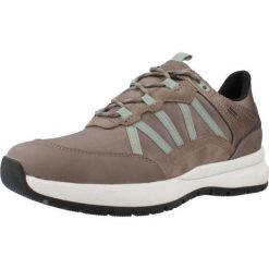 Buty GEOX D BRAIES B ABX Brązowy. Brązowe obuwie sportowe damskie Geox, bez wzorów, z syntetyku, na fitness i siłownię. Za 346.99 zł.