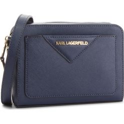 Torebka KARL LAGERFELD - 86KW3005 Navy. Listonoszki damskie marki KARL LAGERFELD. W wyprzedaży za 509.00 zł.