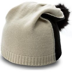 Czapka TWINSET - Cuffia OA7T51 Jacq. Naturale/Nero 01464. Czapki i kapelusze damskie marki Twinset. W wyprzedaży za 169.00 zł.
