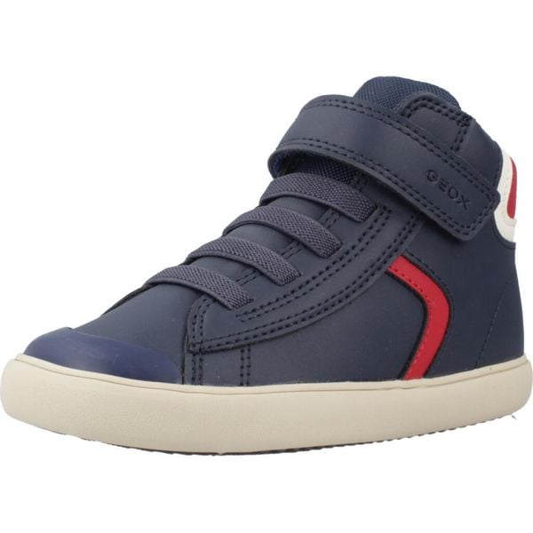Buty GEOX B GISLI Niebieski. Czerwone trekkingi męskie Geox, trekkingowe. Za 184.00 zł.