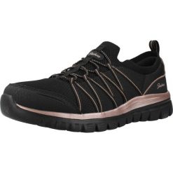 Buty SKECHERS GRACEFUL PURECRUSH Czarny. Czarne obuwie sportowe damskie Skechers, bez wzorów, z syntetyku, trekkingowe, Skechers Sport. Za 260.99 zł.