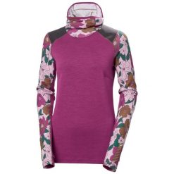 Bluza damska z kapturem Helly Hansen Lifa Midweight BLC. Czerwone bluzy damskie Helly Hansen, l, bez wzorów, ze skóry, z kapturem. Za 596.00 zł.
