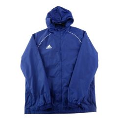 Second life - Parka Męska Core 18 Rain Jacket Granatowa - Jak nowy. Niebieskie parki męskie Adidas, l, bez wzorów, z materiału, eleganckie, bez kaptura. Za 212.96 zł.