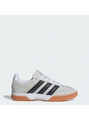 Adidas Buty halowe Spezialist KJ3729 Szary. Szare buty sportowe męskie Adidas, ze skóry, bez zapięcia. Za 359.99 zł.