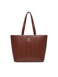Nine West Torebka CEO-HAMPSHIRE-IV-LDA8170 Brązowy. Brązowe torebki do ręki damskie Nine West, bez wzorów, z materiału, bez dodatków. Za 269.99 zł.