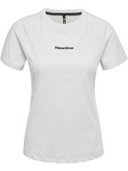 Koszulka Newline Black. Białe koszulki sportowe damskie Newline, l, bez wzorów, z elastanu, bez kołnierzyka, bez ramiączek, na fitness i siłownię. Za 183.50 zł.