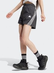 Adidas Szorty sportowe Future Icons 3-Stripes IP1568 Czarny Loose Fit. Czarne szorty sportowe damskie Adidas, l, bez wzorów, z syntetyku, sportowe. Za 119.99 zł.