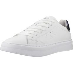 Buty SUN68 GRACE LEATHER Biały. Białe trekkingi męskie SUN68, trekkingowe. Za 309.99 zł.