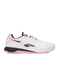 Buty na siłownię Reebok. Białe obuwie sportowe damskie Reebok, bez wzorów, na fitness i siłownię. Za 599.99 zł.