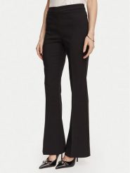 Rinascimento Spodnie materiałowe CFC0130135003 Czarny Flare Fit. Czarne spodnie materiałowe damskie Rinascimento, m, bez wzorów, z materiału. Za 469.99 zł.