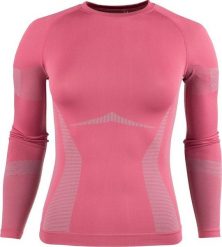 4f Bluza termoaktywna damska 4F F113 różowa 4FAW23USEAF113 53S XS/S. Czerwone bluzy damskie 4f, s, bez wzorów, bez kaptura. Za 134.69 zł.