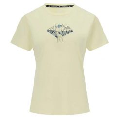 T-shirt damski Dare 2B Tranquility III. Żółte t-shirty damskie Dare 2b, bez wzorów, z bawełny, sportowe, bez kołnierzyka. Za 139.99 zł.