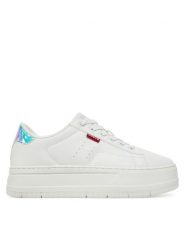 Levi's® Sneakersy Tampa VTAM0031S Biały. Białe buty sportowe dziewczęce bez wzorów, ze skóry, bez zapięcia. Za 239.99 zł.
