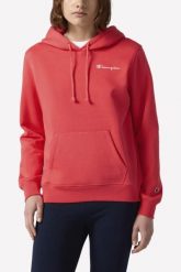 Bluza damska Champion Hooded Sweatshirt. Brązowe bluzy sportowe damskie Champion, xl, bez wzorów, z bawełny, z kapturem, do piłki nożnej. Za 203.99 zł.